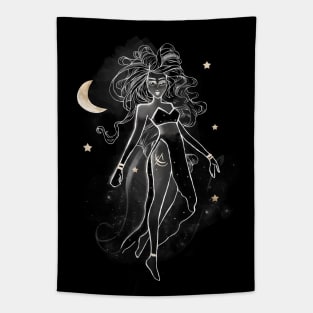 Nyx, Goddess of Night Tapestry