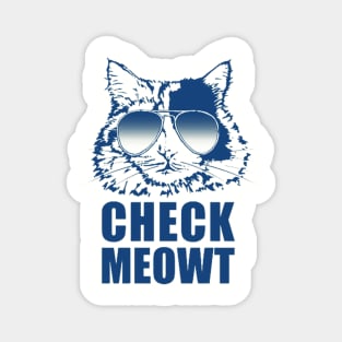 Check Meowt Magnet