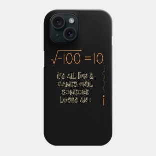 Someone Loses An i, Version 3 Phone Case