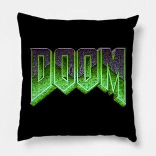 Doom Green Pillow