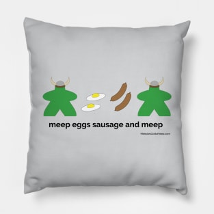 Sausage and Meep Pillow