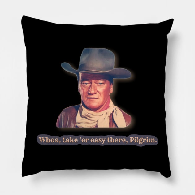 John Wayne Pillow by Walters Mom