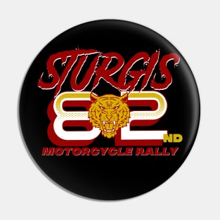 Year of the tiger 82nd Sturgis South Dakota Motorcycle Rally 2022 Pin