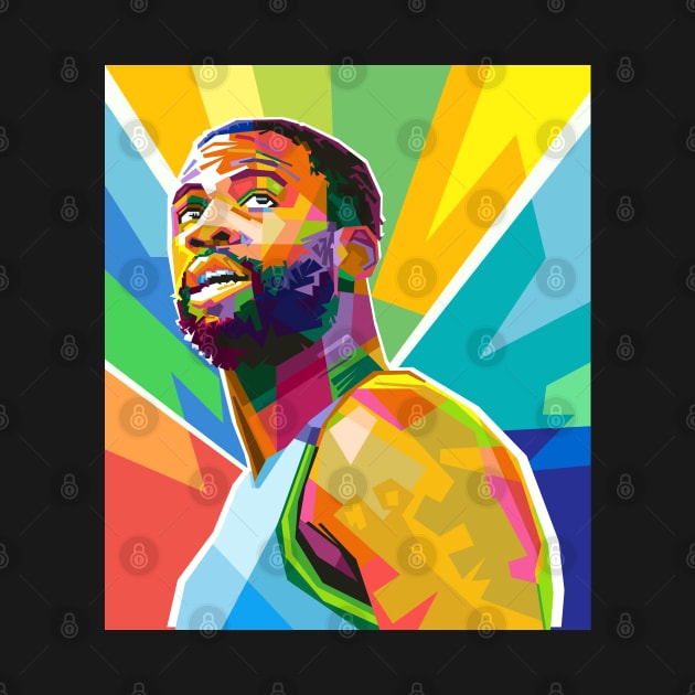 DRAYMOND GREEN POP ART by Vector Baturaja