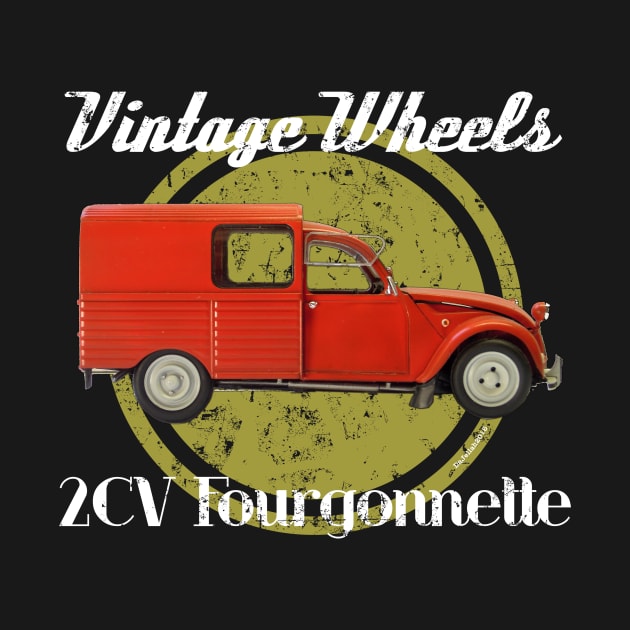 Vintage Wheels - Citroën 2CV Fourgonette by DaJellah