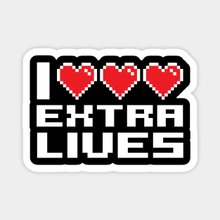 I Love Extra Lives Magnet