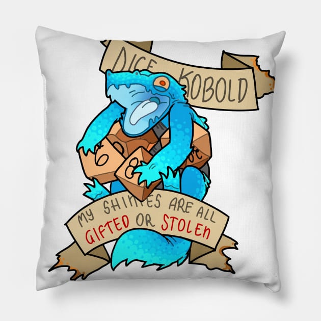 DICE KOBOLD, 2 Pillow by jonesylium