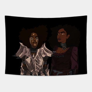 Serana & Dragonborn Tapestry