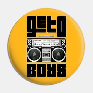 Geto Boys / Original Retro Fan Art Design Pin