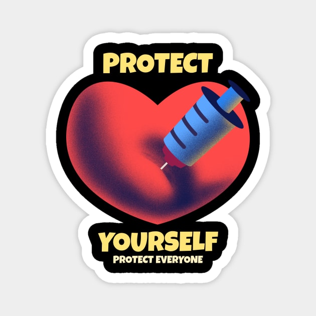 Protect yourself Magnet by Istanbul