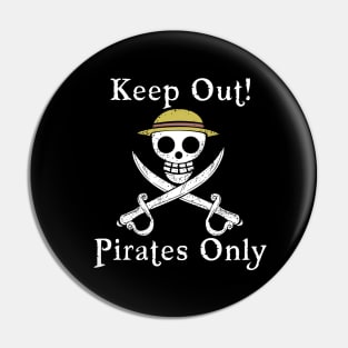 Pirates Only Pin