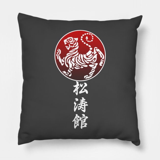 Shotokan karate 2.1 Pillow by Blacklinesw9