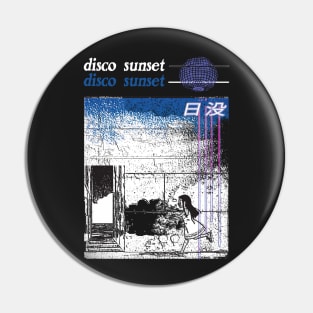 Kakushigoto ''DISCO SUNSET'' V3 Pin