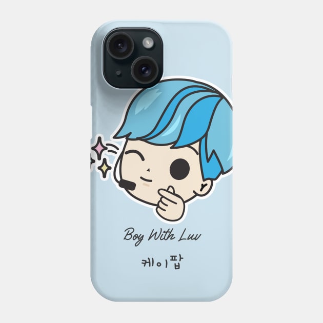 Kpop Boy With Luv BTS Phone Case by valival