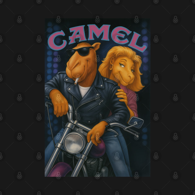 Joe Camel Biker Couple Night Out Shirt by Shit Post Hero