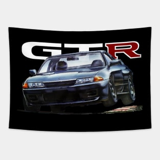 GTR R32 Skyline racing Tapestry