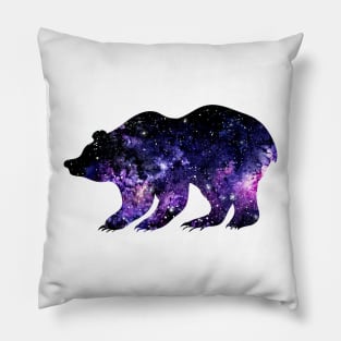 Nebula and Bear Pillow