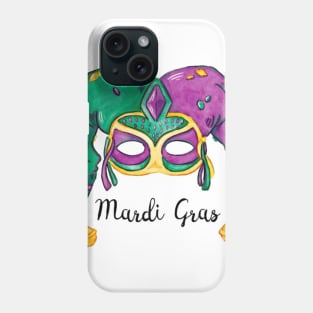 Mardi Gras Costume Maske New Orleans Phone Case