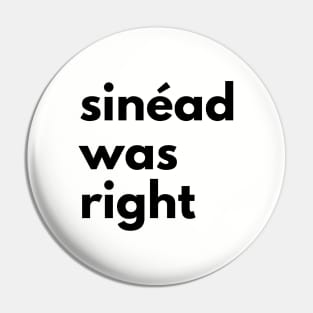 Sinead OConnor Soul Pin