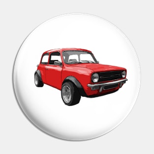 Yet Another Classic Mini Red Pin