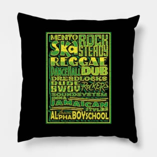 Jamaican School Pillow