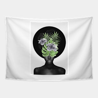 Tropical Girl Tapestry