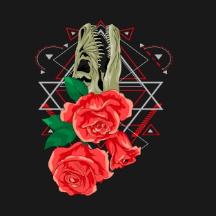 skull and rose T-Shirt