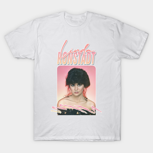 Linda Ronstadt / Original Retro Style Fan Art Design - Linda Ronstadt - T-Shirt