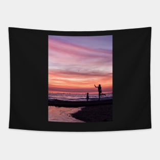 Fannie Bay Family Time Tapestry