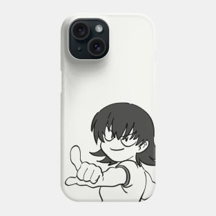 I draw smug tomo pointing / azumanga daioh meme Phone Case