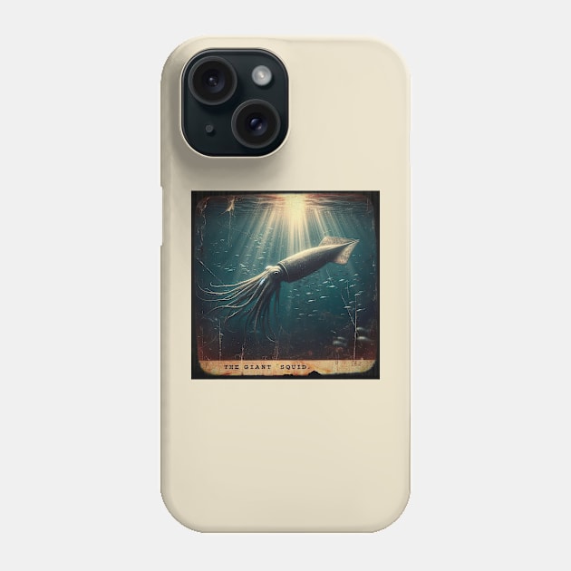 The Giant Squid Phone Case by Dead Galaxy