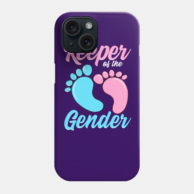 Keeper of The Gender Phone Case by Jamrock Designs