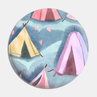 Camping Lover Pin