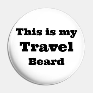 travel beard Pin