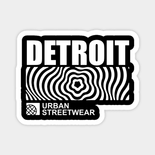 detroit urban streetwear Magnet