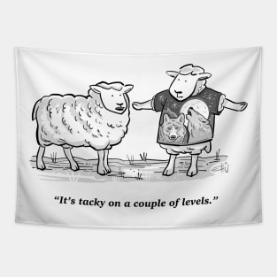 Sheep Shirt Tapestry