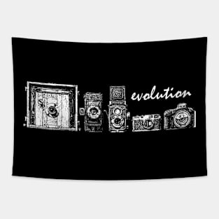 Vintage Evolution of the Camera Photography Tapestry