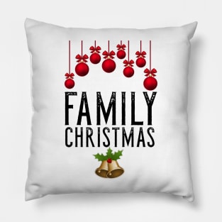 Family Christmas Xmas Gift Pillow