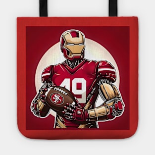 The Iron 49er mashup fan art Tote