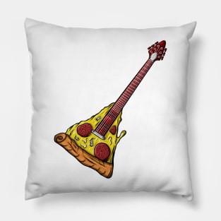 Pizza Guitar Pillow