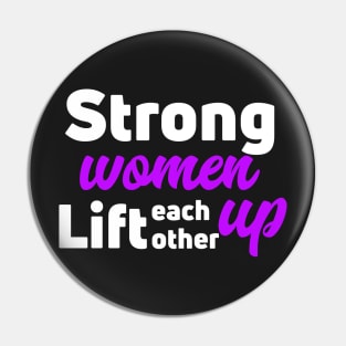 Strong Women Pin