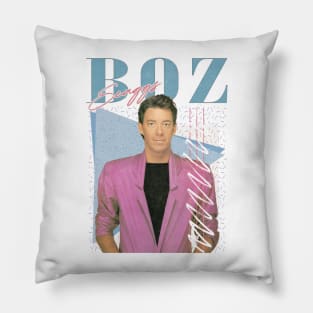 Boz Scaggs / Retro Faded-Style Design Pillow