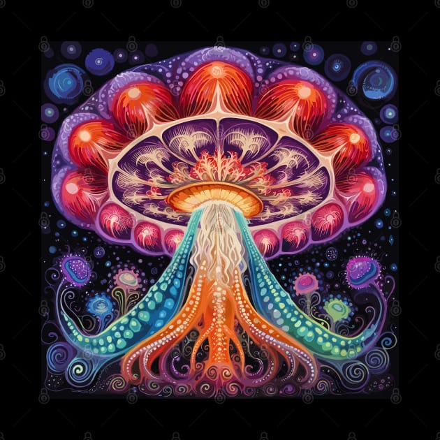 Chakra Infused Mushroom Meditation by MushMagicWear