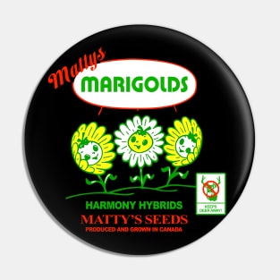 Matty Chef Canada Matheson Marigolds Pin