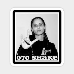 070 Shake B W Poster Magnet