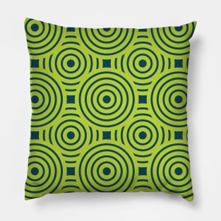 Circle Seamless Pattern 032#001 Pillow