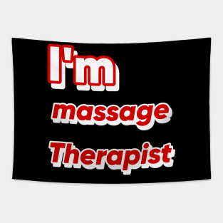 Massage Therapist Tapestry