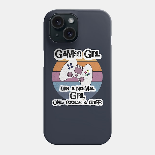 Gamer Girl Phone Case by MonkeyLogick