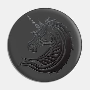 Cool Unicorn Tribal Pin