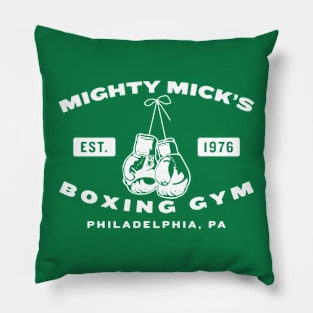 Mighty Mick's Boxing Gym Pillow